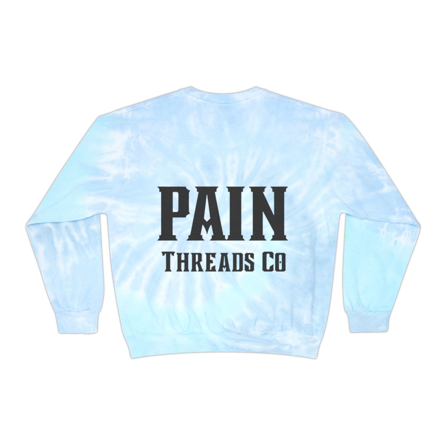 Chain Brain PAIN Threads Co Tie-Dye Sweatshirt