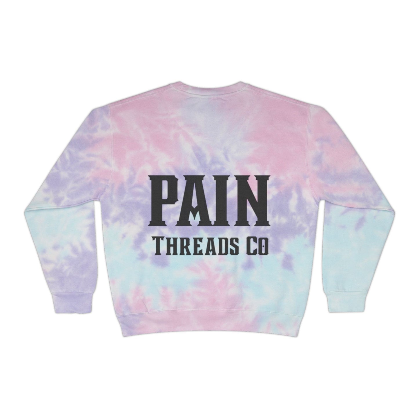 Chain Brain PAIN Threads Co Tie-Dye Sweatshirt