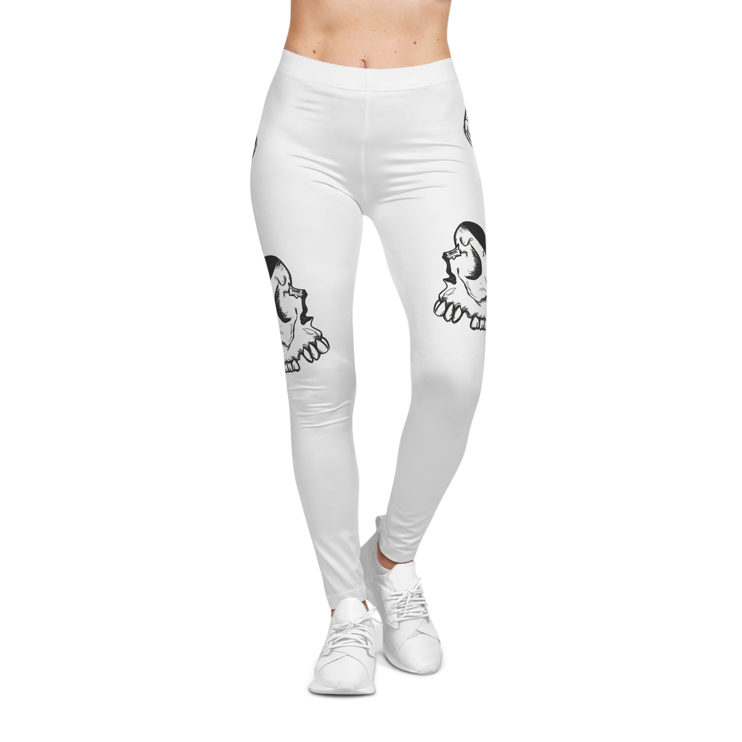 Chain Brain Skull Leggings