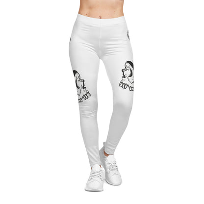 Chain Brain Skull Leggings
