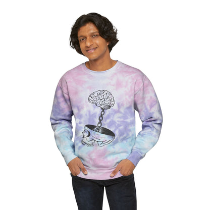Chain Brain PAIN Threads Co Tie-Dye Sweatshirt