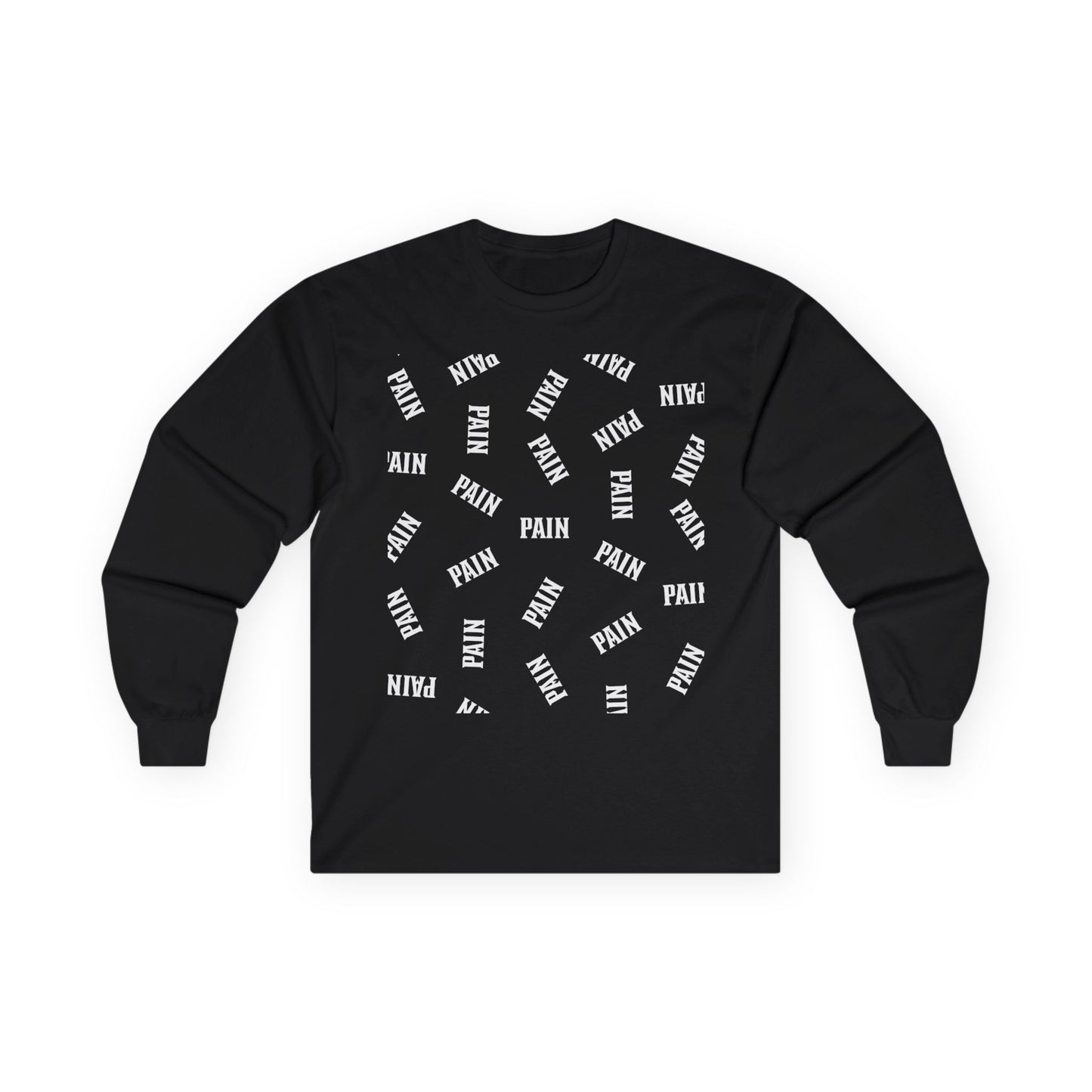 PAIN Threads Co Black Long Sleeve Tee