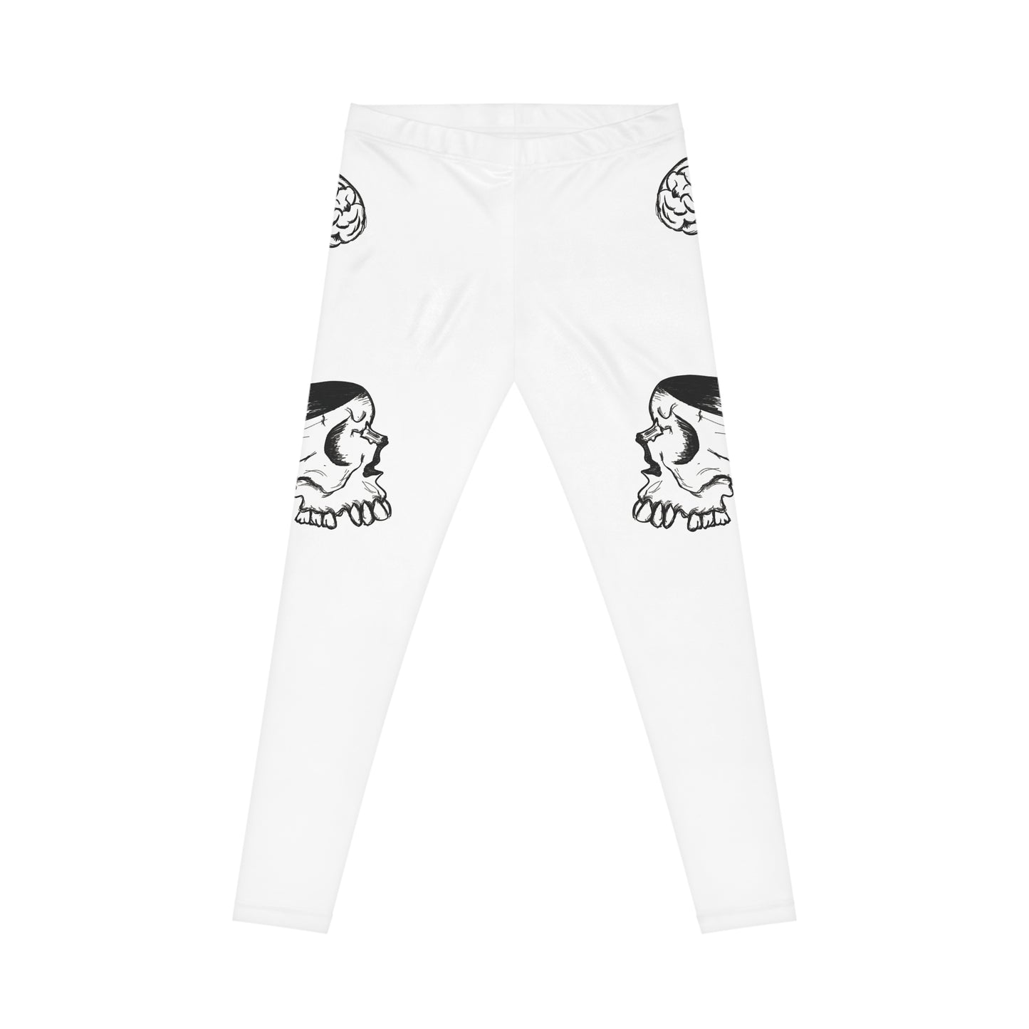 Chain Brain Skull Leggings