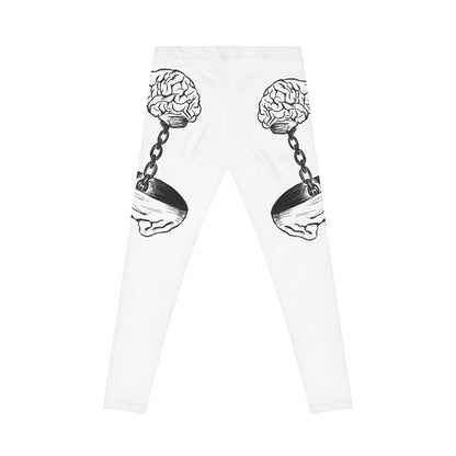 Chain Brain Skull Leggings