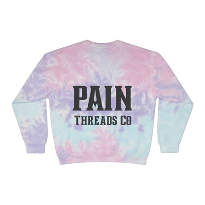 Chain Brain PAIN Threads Co Tie-Dye Sweatshirt