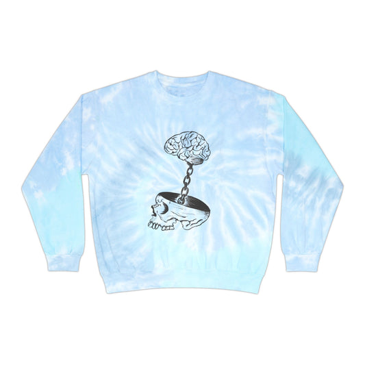 Chain Brain PAIN Threads Co Tie-Dye Sweatshirt