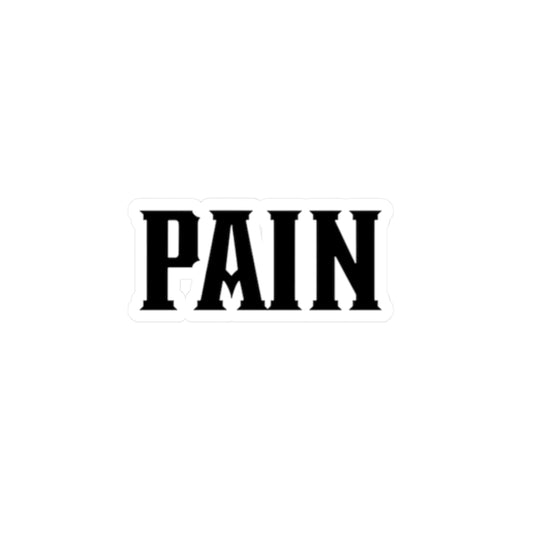 PAIN Threads Co Kiss-Cut Sticker